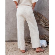 Janelle Cotton Blend High Rise Relaxed Pants