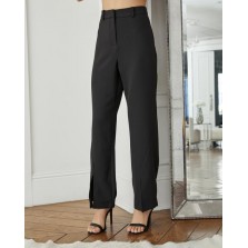 City Slick High Rise Slit Front Trousers